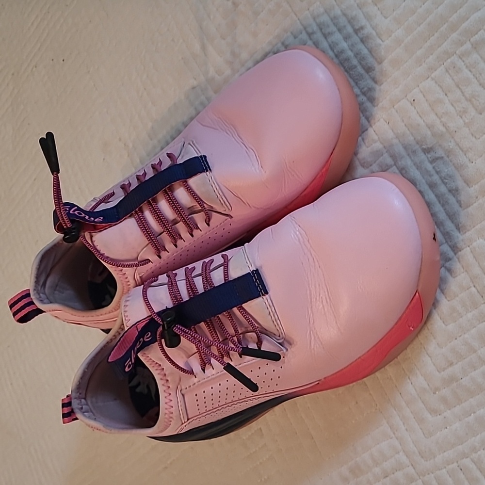 Women's Pink Lace-Top Athletic Sneakers